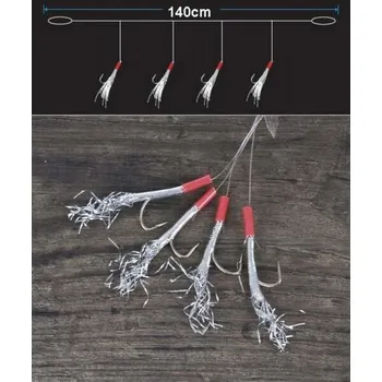 Návazcový systém Aquantic Mackerel II - stříbro