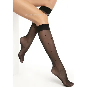 Dámské ponožky GATTA Dámské ponožky Pod-stylove20-vz.01 Barva: nero, Velikost: uni