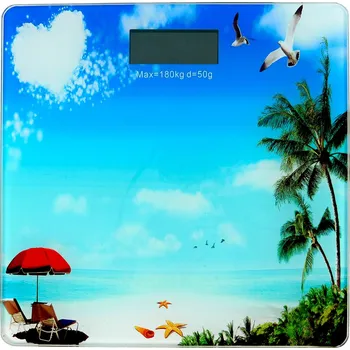 Osobní váha PROHOME - Váha osobní sklo do 180kg pláž