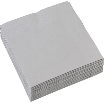 Papírový ubrousek Malé ubrousky - šedé