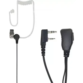 Sluchátka Sluchátko do ucha s transparentním zvukovodem (security), konektor K1