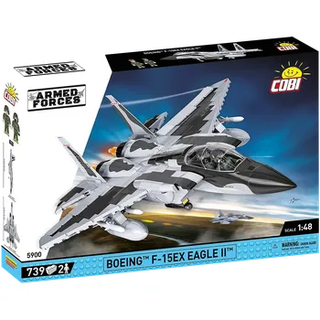 Stavebnice COBI Americký taktický stíhací letoun Boeing F-15EX Eagle II COBI 5900 - Armed Forces 1:48