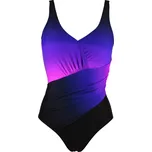 Ariadna Pink jednodílné plavky s vycpávkami S1264 XL vícebarevná