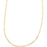 Zlatý řetízek Figaro jemný 1,60g