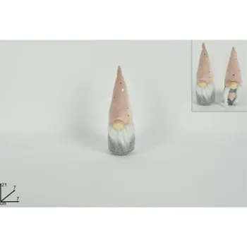 Vánoční dekorace PROHOME - Skřítek vánoční 7x7x21cm různé druhy