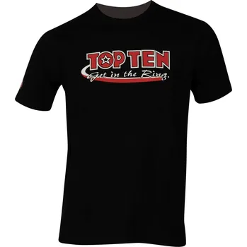Triko Top Ten Get in The Ring - černá, 138-91 XL