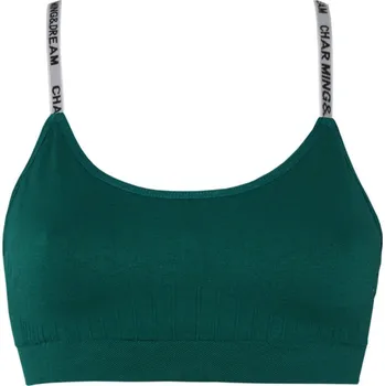Body Charming podprsenkový sportovní top 8550 XL zelená