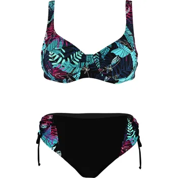 Dámské plavky Ambrosia Blue dvoudílné plavky s kosticemi S483 M vícebarevná