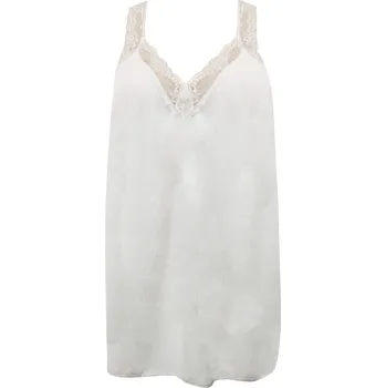 Marika dámské tílko s krajkou bílá