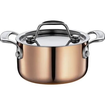Hrnec Měděný Mini Hrnec s poklicí CULINOX 9 cm, Spring