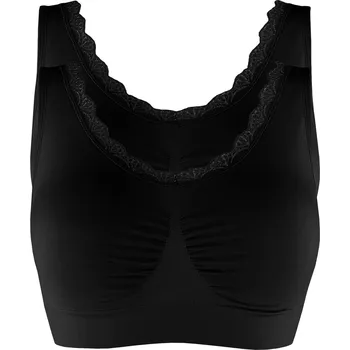 Body Ilča nevyztužená lambáda s krajkou 2023 - 2 ks 3XL černá