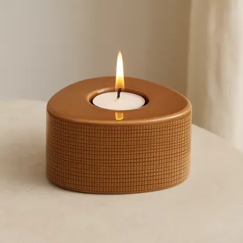 Svíčka Keramický svícen Present Time Triangle M