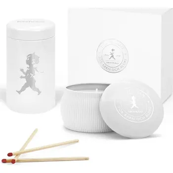 Svíčka MP KOVÁNÍ SN - DÁRKOVÝ BOX - Svíčka a zápalky - Eukalyptus