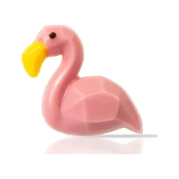 Jedlá dekorace na dort Pastry, s.r.o. PASTRY ČOKOLÁDOVÉ DEKORACE - PLAMEŇÁK 9ks