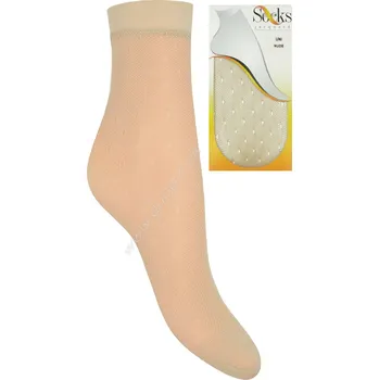 Dámské punčochy GATTA Dámské ponožky Pon-zakardove-vz.24 Barva: nude, Velikost: uni