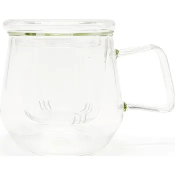 Skleněný hrnek se sítkem Livorno, 290 ml