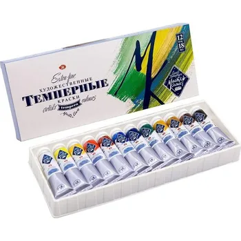 Olejová barva Nevskaya Palitra Tempery Master Class sada 12x18ml