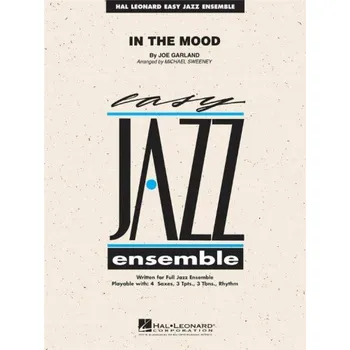 Joe Garland: In the Mood (snadné noty pro jazzový orchestr, party, partitura)