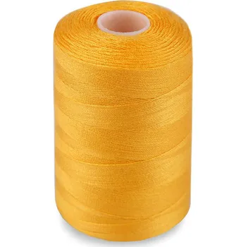 Nit Polyesterové nitě pro overlocky i klasické šití NTF 40/2 1000 m, malé, 520 hořčicová