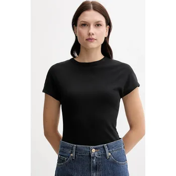 Pánská móda Tričko Tommy Hilfiger WW0WW45731 černá 99X, vel. XL