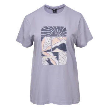 Dámské Tričko s krátkým rukávem HI-TEC LADY GLADYS M000261600 – Fialová L