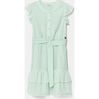 Dívčí šaty Dívčí šaty Guess J5GK18.WA2T0.PPYA tyrkysová 65X, vel. 167