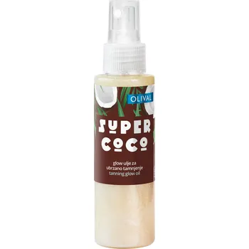 Samoopalovací přípravek SUPER Coco Glow opalovací olej s třpytkami 100 ml