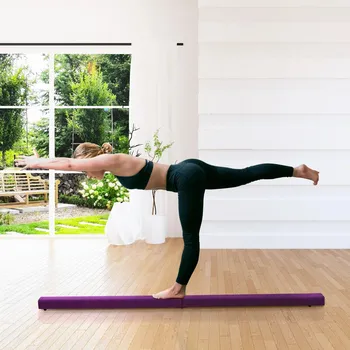 podložka na cvičení Balanční kladina 210 cm | fialová