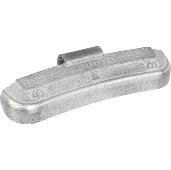 Sada na opravu pneumatiky Vyvažovací tělíska naklepávací na ocelové disky, 40g, 50ks, Invento TPZNSTD-040