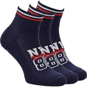 Pánské ponožky OXSOX Active pánské letní bavlněné sportovní froté ponožky mix2 39-42