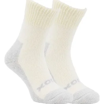 Dámské ponožky OXSOX Active unisex barevné teplé froté vlněné elastické ponožky s jemným svěrem mix1 35-38