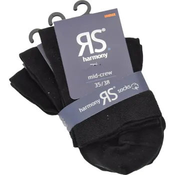 Pánské ponožky RS pánské zkrácené zdravotní jednobarevné ponožky bez gumiček mix1 39-42