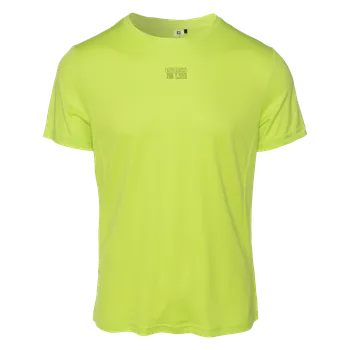 Pánské tričko Pánské Tričko s krátkým rukávem IQ CROSS THE LINE RIVE M000242452 – Žlutá M