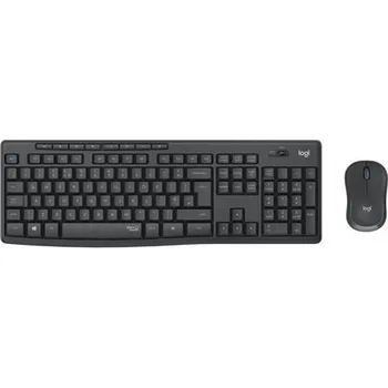 Logitech klávesnice s myší Wireless Silent Combo MK295, HUN, silent, grafitová 920-009806