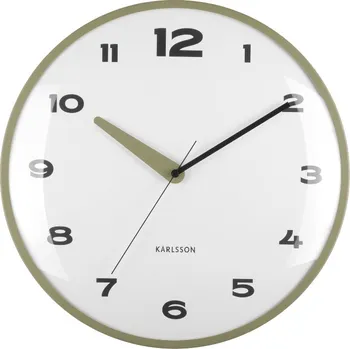 Designové nástěnné hodiny 6028GR Karlsson 40cm