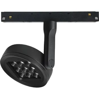 Mantra Magneto 48V, černý spot LED 20W 3000K 50°, on/off, průměr 10,5cm