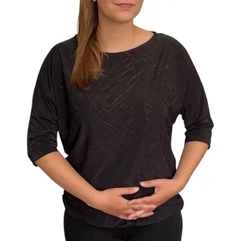 Dámská halenka Halenka Pratto černá střih netopýr velikost pratto: 46