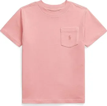 Pánské tričko Tričko Polo Ralph Lauren 322970333009 růžová 34X, vel. 88-93