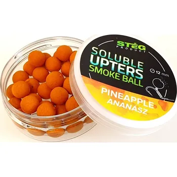 Boilies Stég Soluble Upters Smoke Ball 12 mm 30 g - Ananas