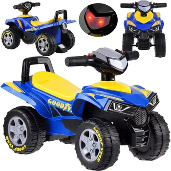 Dětské vozidlo Dětské odrážedlo Goodyear Quad s dźvukem a světlem