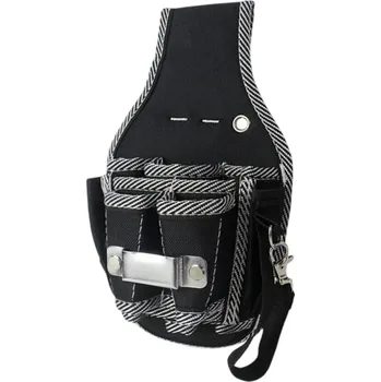 Ledvinka na nářadí 9 v 1 pro elektrikáře Pevné pouzdro s kapsami 600D nylon Odolný držák na nářadí Opasek s 9 přihrádkami