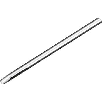 Děrovač na kůži 4x1,5 mm Oválný výsek z tvrzené oceli pro jemné výseky do kůže, látky a gumy Precizní nástroj pro detailní práci