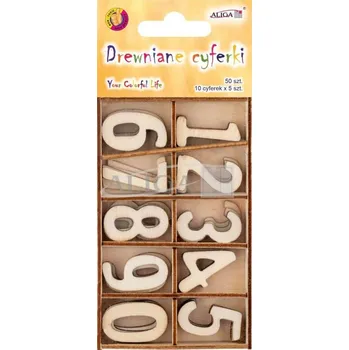 Dřevěná hračka Dřevěná písmenka 50ks