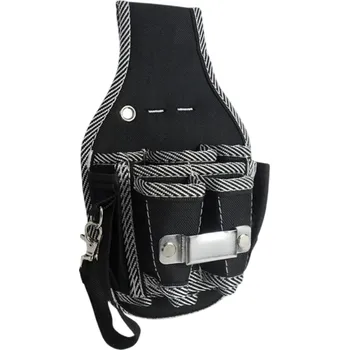 Ledvinka na nářadí 9 v 1 pro elektrikáře Držák na nářadí s 9 kapsami Odolné pouzdro z nylonu 600D Uchycení na pas Organizér nástrojů