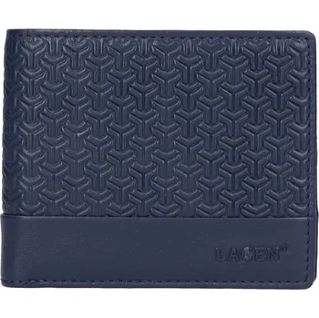 Peněženka Pánská kožená peněženka Lagen 5316 - modrá