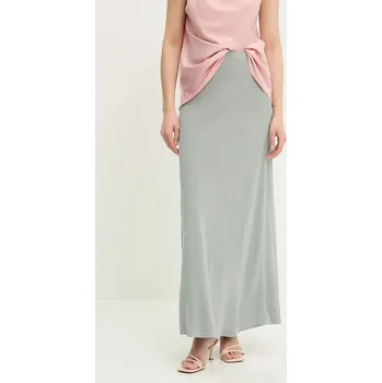 Dámská sukně Plátěná sukně Answear.LAB tyrkysová barva, maxi MR.22102.HOS 65X, vel. L