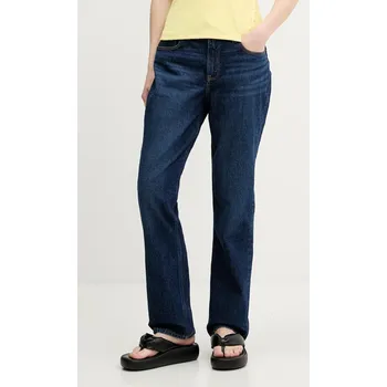 Dámské džíny Džíny Abercrombie & Fitch dámské, high waist, KI155-4471 KI155.4471.275 námořnická modř 59X, vel. 30