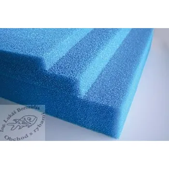 Jezírková filtrace Bioakvacit filtrační pěna - deska 50 x 50 x 10 cm, PPI 10