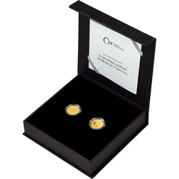 2025 - Sada dvou zlatých investičních mincí Relikvie sv. Vojtěcha - Svatovítský poklad - orientační cena