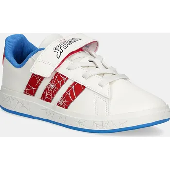 Dětská móda Dětské tenisky adidas GRAND COURT Spider-man béžová barva, JS0778 01X, EUR 35